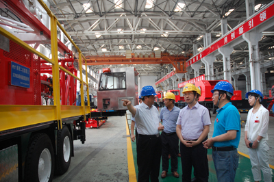 副市长范勇一行到710公海集团发展“万人助万企”调研活动